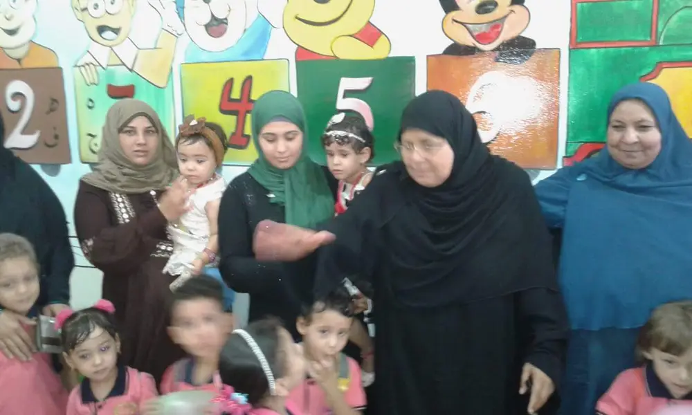 The Foundation at Rawdat El-Janna Kindergarten in Mit El-Mokhalles
