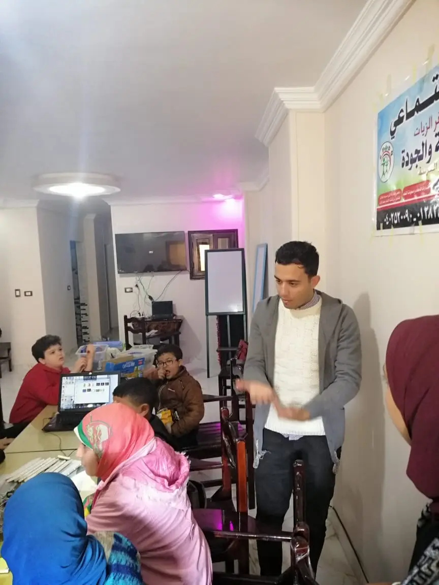 صورة 11 من: مشروع إعرف روبوتك تنفيذ فريق المؤسسة المصرية للتنمية و الجودة
