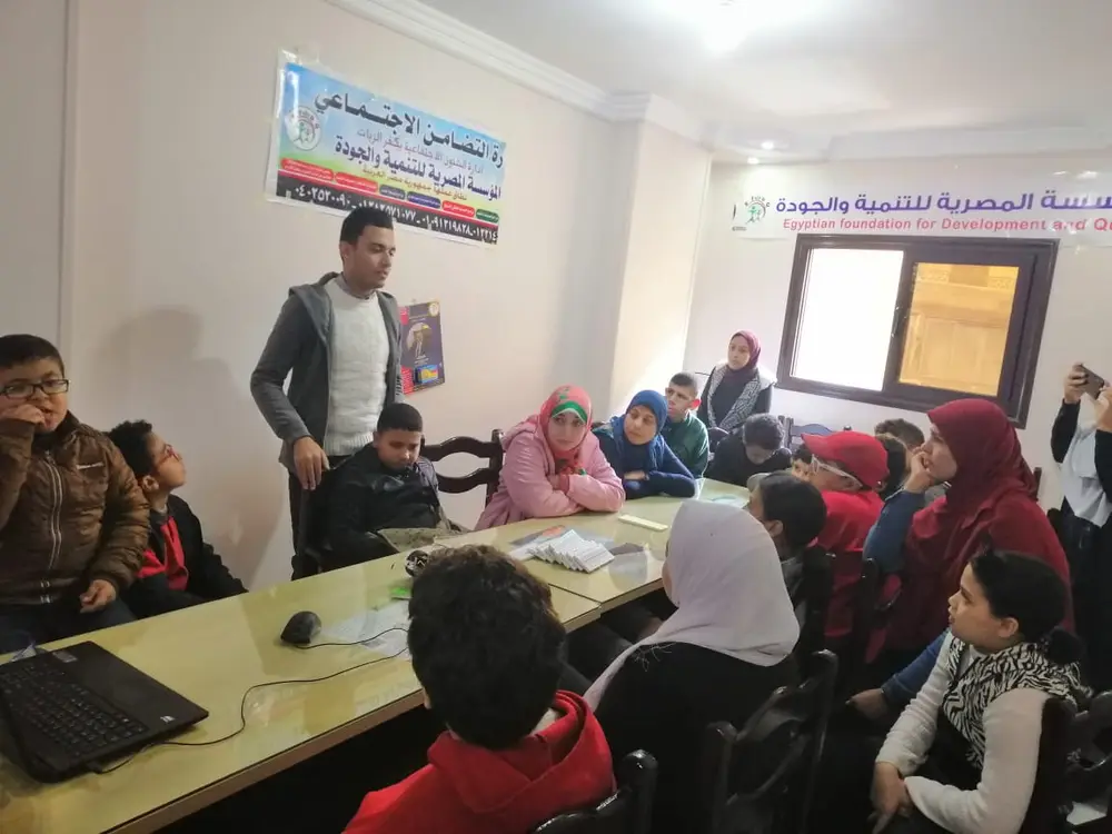 صورة 9 من: مشروع إعرف روبوتك تنفيذ فريق المؤسسة المصرية للتنمية و الجودة