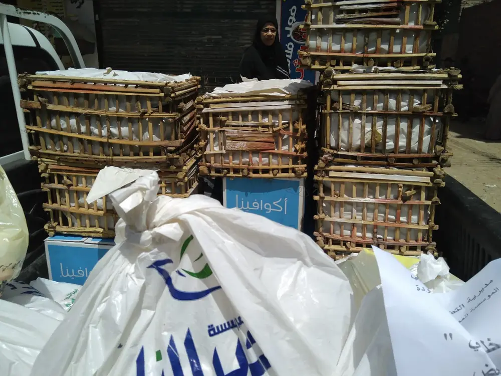 صورة 7 من: مساهمة المؤسسة المصرية للتنمية ووالجودة في توفير احتياجات مستشفى العزل بكفر الزيات