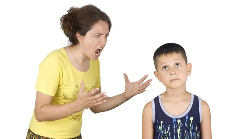 If you call your child once, twice, three times and then shout, and he gets up at once, be sure he will never get up again unless you shout: it becomes a habit