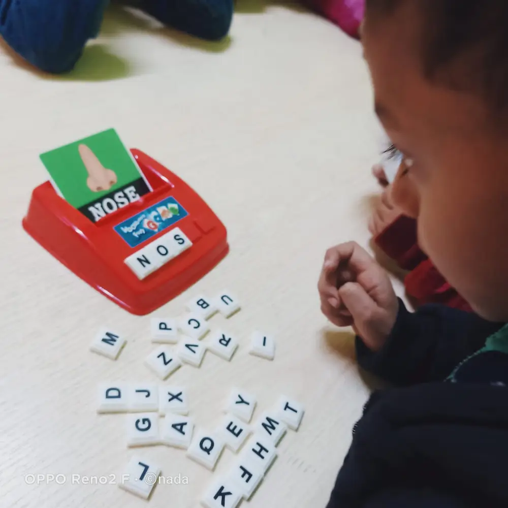 Part of the English-language learning difficulties sessions