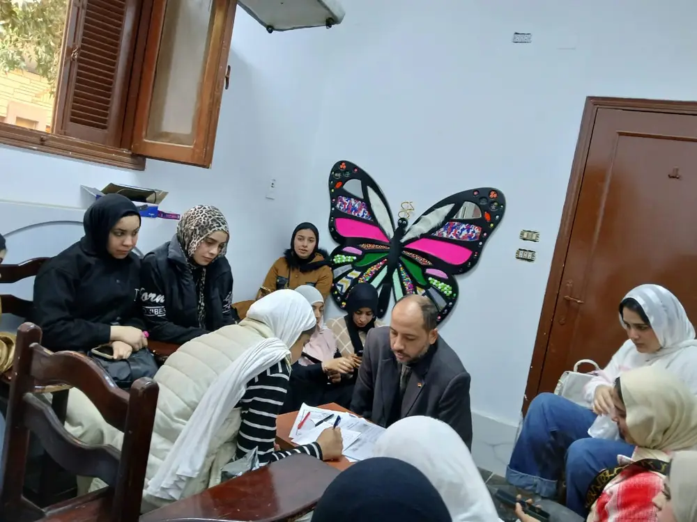 Photograph 4 from: Training at the Tanta branch