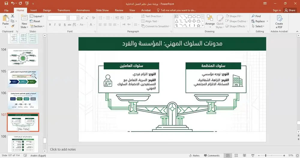 صورة 2 من: استكمال تدريب نُظم العمل الداخلية