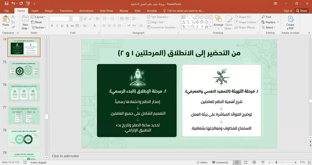 صورة 5 من: استكمال تدريب نُظم العمل الداخلية